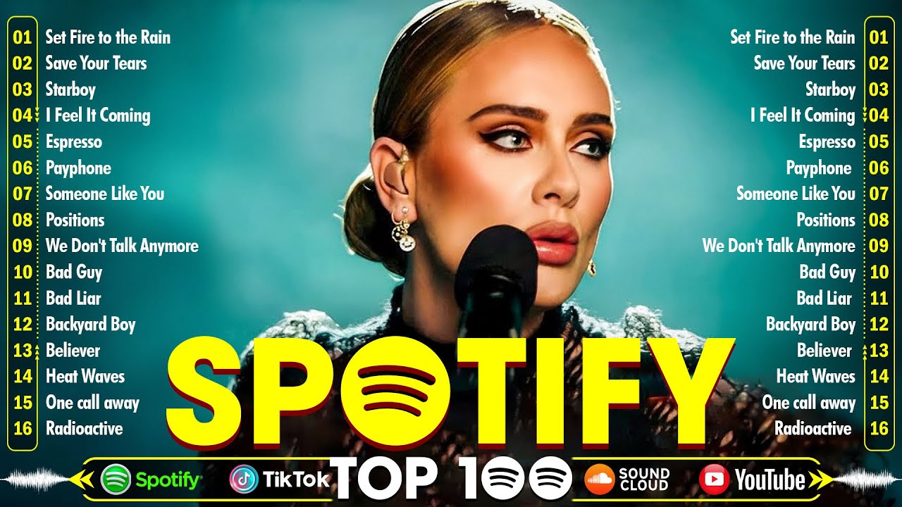 Adele, Rihanna, Taylor Swift, The Weeknd, Billie Eilish, Dua Lipa 🔥 Billboard Top 50 This Week