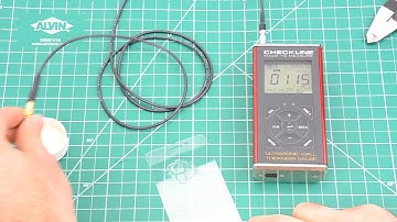 TI-007DLX Measuring Thickness of thin glass