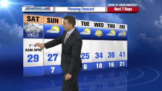 Jared Robinson s Hour by Hour Forecast to plan your day -