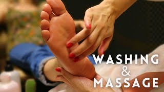 ASMR FEMALE FOOT MASSAGE IN  STUDIO screenshot 5