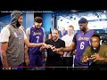 Impossible Magic Trick On LEBRON JAMES & Anthony Davis! David Blaine Makes Cards Disappear!