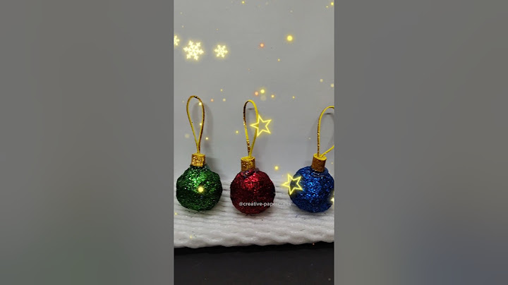 ✨ DIY Glittering Christmas Balls : Transform Waste Paper into Stunning Christmas Balls! 🎄