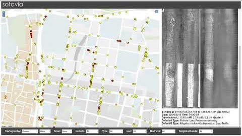 Sotavia. Automatic detection of pavement defects.