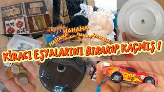 KİRACI EŞYALARI BIRAKIP TOZMUŞ MU ❗ BAKALIM NELER BIRAKMIŞ 😁