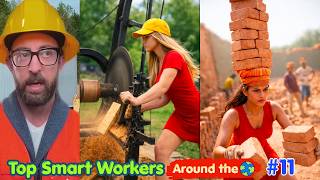 Incredible Smart Workers Around the World Compilation | Genius Skills EP11