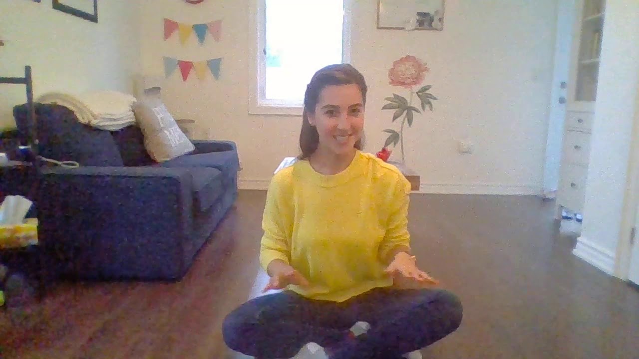 10-minute Seated Yoga Sequence -- in JEANS