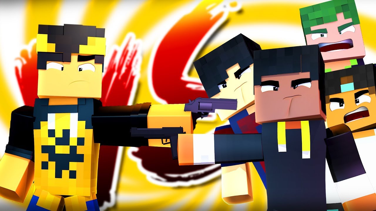 Solo Vs Squad Free Fire No Minecraft Jhony3 Youtube