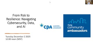 From risk to resilience.  Navigating cybersecurity, data, and AI Net Worth