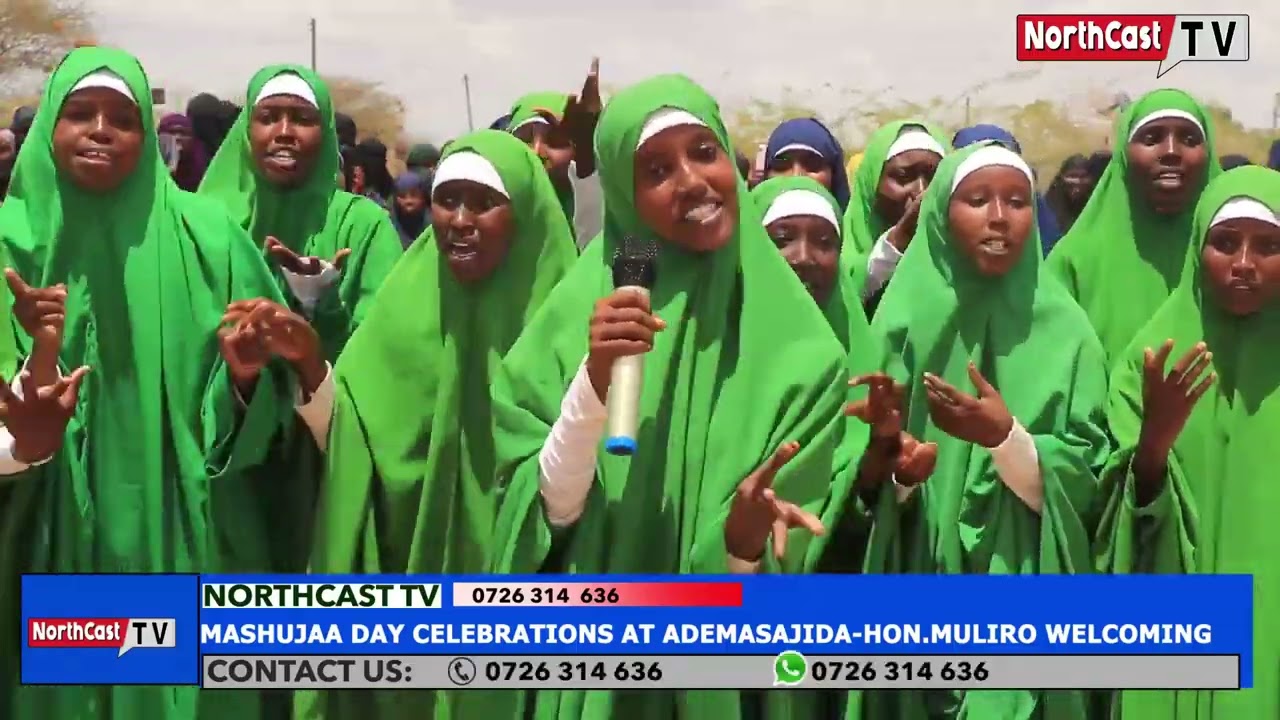 Mashujaa Day Celebrations Celebrated at Ademasajid Hon.Yussuf Farah- Muliro in attendance.