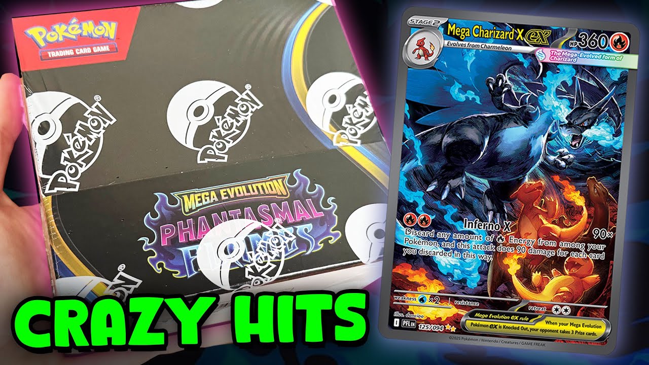 I opened the LUCKIEST Phantasmal Flames Booster Box