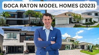 TOP 5 BOCA RATON NEW CONSTRUCTION MODEL HOMES (2023) | LOTUS PALM COMMUNITY | FLORIDA HOME TOURS