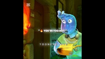 Elemental Edit – Ember & Wade: First Touch, Love & Heartbreak 🔥💧#youtubeshorts #shorts #elemental
