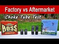 Teststock starters vs tubes de starter tendus du march secondaire