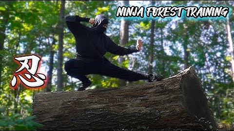 Ninja Training Montage 18 :  Creative Forest Training