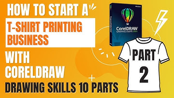PART 2 Start A T-Shirt Printing Business - CorelDraw 2020 - Tutorial for Beginners  [+New Features]