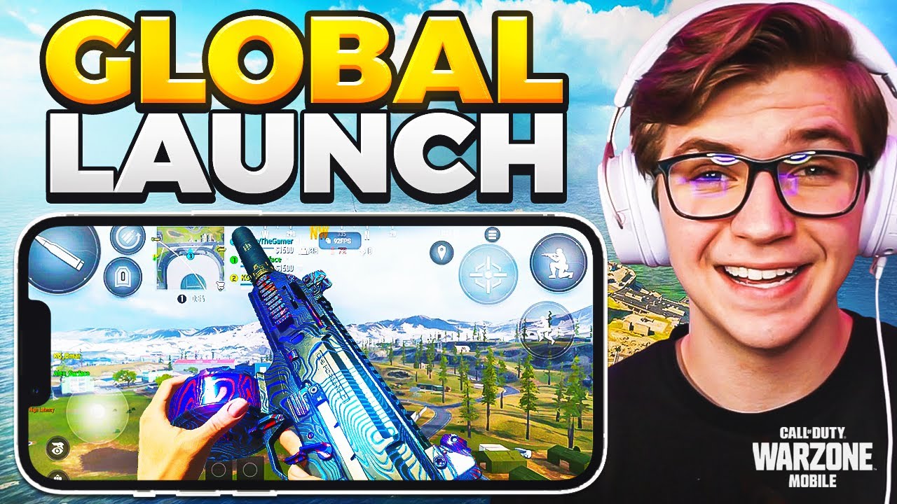 Warzone Mobile Global Launch IS FINALLY HERE! (Max Graphics Gameplay ...
