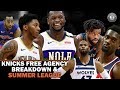 New York Knicks Free Agency Breakdown | Summer League | Julius Randle | Elfrid Payton | Bobby Portis