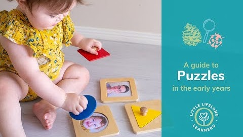 Montessori Puzzles for Babies, Toddlers and Preschoolers