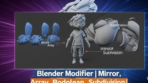 Blender Modifier | Mirror, Array, Boolean, Subdivision | Zero Se Hero Tutorial in Hindi Day 4