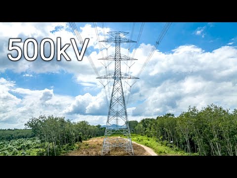500kV transmission lines in Thailand 🇹🇭