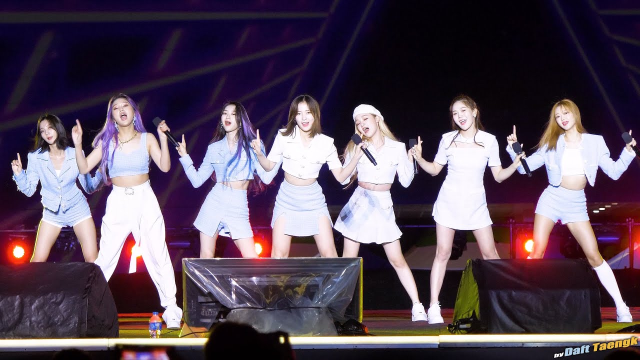 200807 오마이걸 OHMYGIRL '살짝 설렜어 Nonstop' 4K 60P 직캠 @평창평화페스티벌 by DaftTaengk