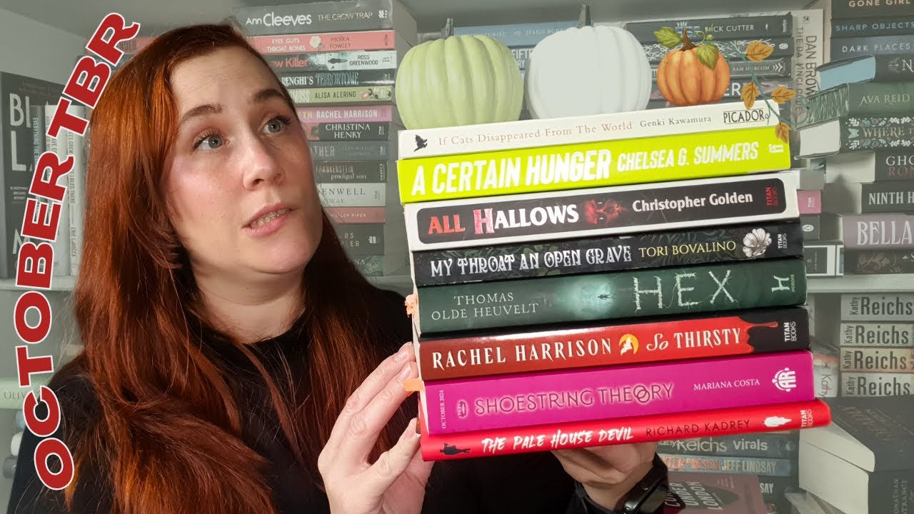 October TBR | Physical Horror Books I want to read