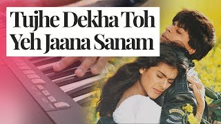 Tujhe Dekha Toh Yeh Jaana Sanam | DDLJ | Piano Cover | Neil Bhatt chords