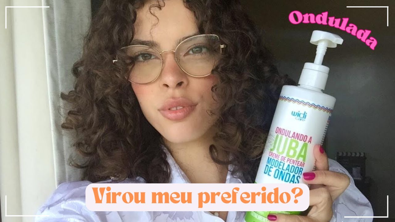 Finalizando meu cabelo ondulado com Widi Care - Ondulando a juba | Primeiras impressões