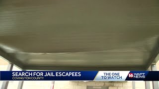 Law Enforcement Search for Escaped Inmates