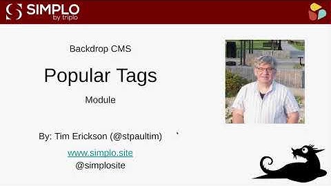 Backdrop CMS Modules: Popular Tags