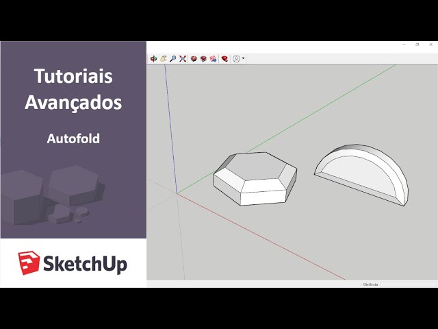 Como utilizar a opção Auto-Fold do SketchUp