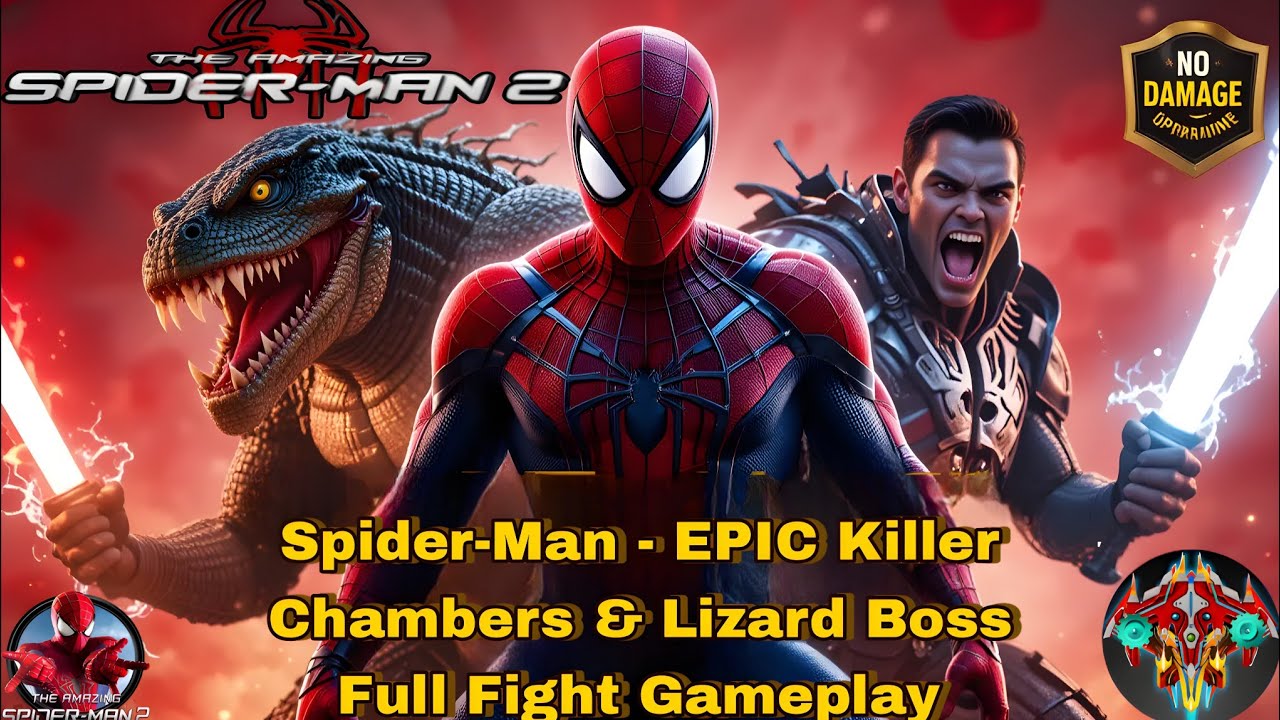 Spider-Man - EPIC Killer Chambers & Lizard Boss Fight (4K Gameplay) | Apache Welder