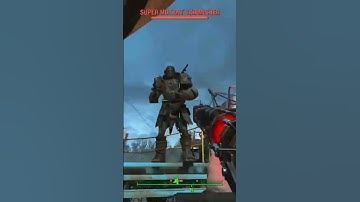 Killing A Super Mutant In Fallout 4!