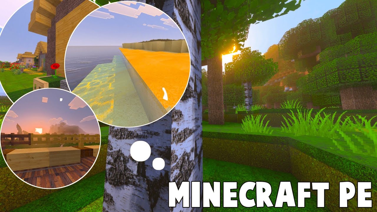 New RTX Texture Pack For MCPE 1.21+ 😍 | Best ( RTX TEXTURE) Minecraft ...