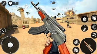 Gun Shooter Game 🔥 Counter Terrorist Attack Mission | Android Gameplay screenshot 2