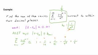 Video 11.5.4: Understanding and Applying ASET Part A