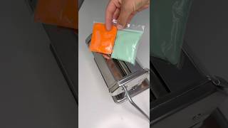 Orange + Mint 😍 What color will it become? Wait for the result!