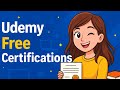 20+ UDEMY FREE CERTIFICATIONS ✅ 30th Nov LIMITED SEATS ENROLL SOON 🎉Powerful Learning