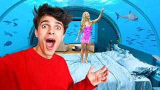 OVERNIGHT IN WORLDS MOST EXPENSIVE UNDERWATER HOTEL