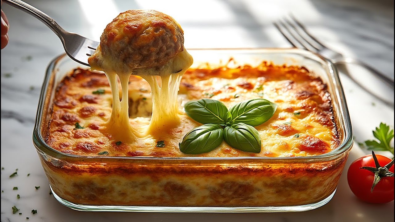 Вкусное и сытное блюдо из фарша! Идеально для воскресного стола всего за 10 минут!