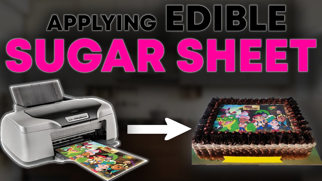 EASY CAKE MAKING IDEAS How To Apply EDIBLE SUGAR SHEET On CAKE easy-cake-making-ideas-how-to-apply-edible-sugar-sheet-on-cake