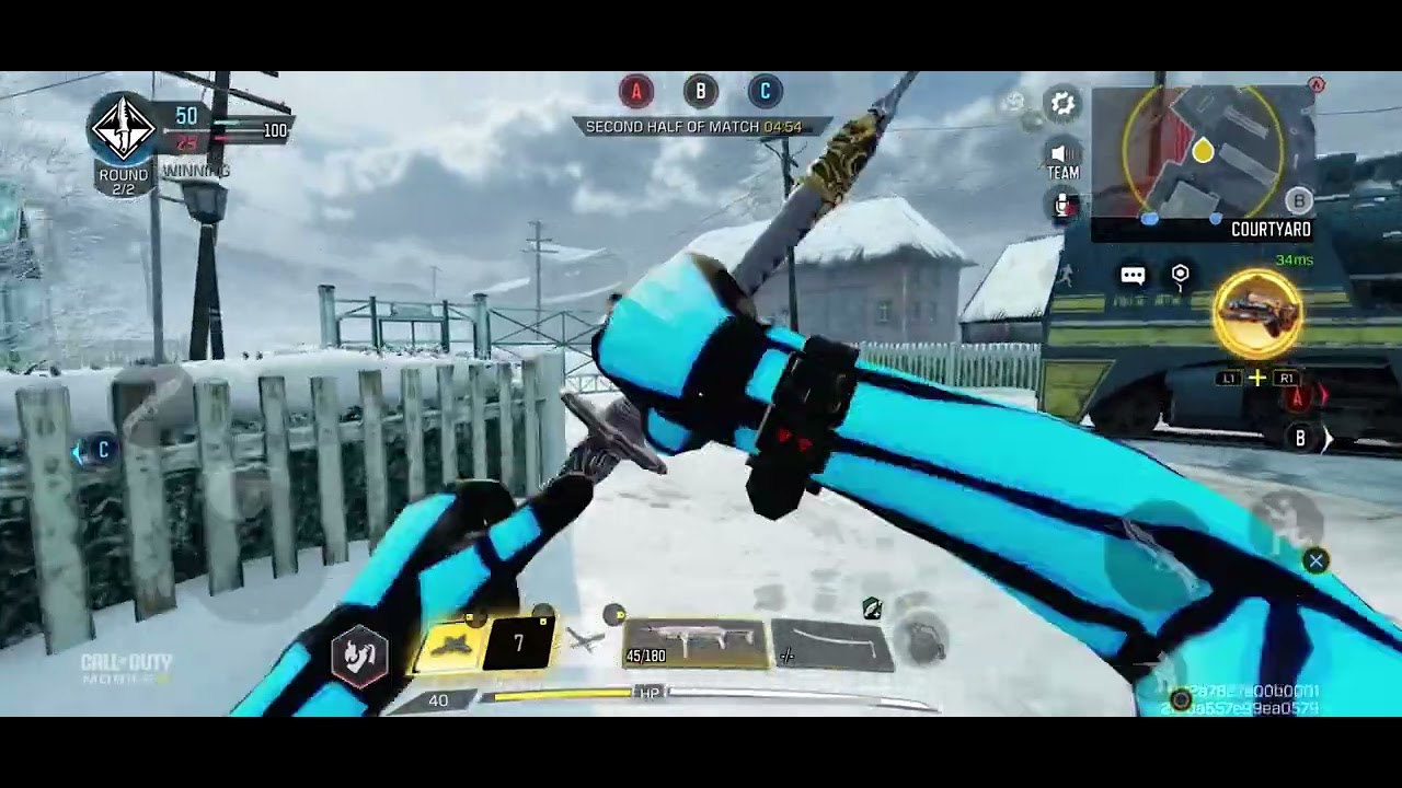 QUICK NUKE WITH THE HG-40 - CALL OF DUTY MOBILE NUKETOWN RUSSIA DOMINATION IOS WIN