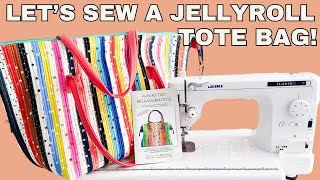 Jellyroll Tote Bag Sew-Along! | Auntie Twos Big Katahdin Tote Pattern