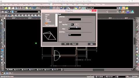 Architectural Drawing in TurboCAD "Basic Roofs"
