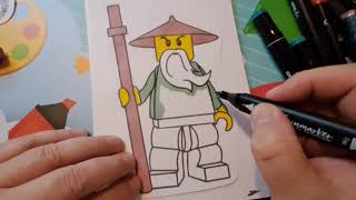 LEGO NINJAGO Coloring Pages | Epic Ninja Coloring Fun for Kids 🥷🔥 screenshot 3