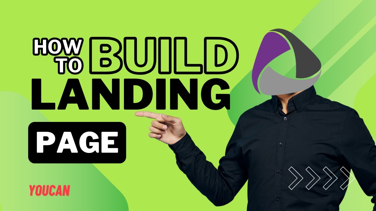 HOW TO MAKE A LANDING PAGE - YouTube