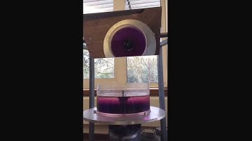 MT25F Rotating Convection (non-rotating tank)