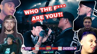 Fliptop Emcees React: Sinios Iconic Intro Vs Shernan🔥 Reaction Compilation Resimi