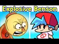 Friday Night Funkin' VS Explosive Benson - REAL Demoson (FNF Mod/HARD) (Regular Show Cartoon)