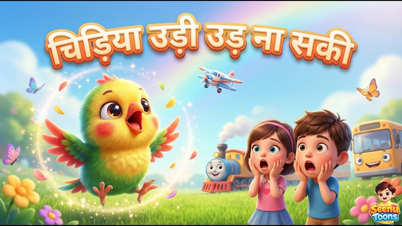 Chidiya Udi Ud Na Saki | Best Hindi Rhymes Collections